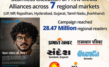 Capgemini: 28.47M Readers, 7 Markets